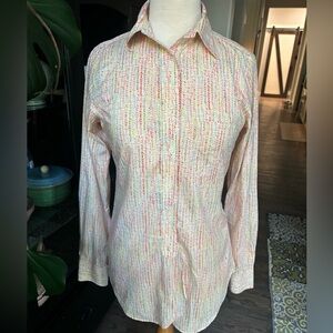 ✨ ANN MASHBURN 100% Cotton Blouse – Size Small ✨